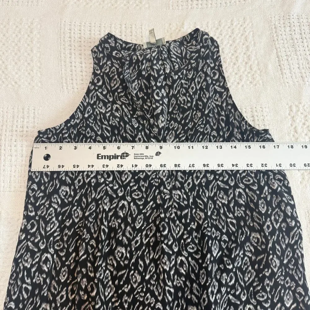 Joie XXS sleeveless notched silk blouse top shell TS 2478